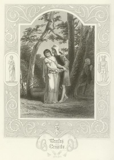 Troilo y Crésida, Acto III, escena ii de Joseph Kenny Meadows